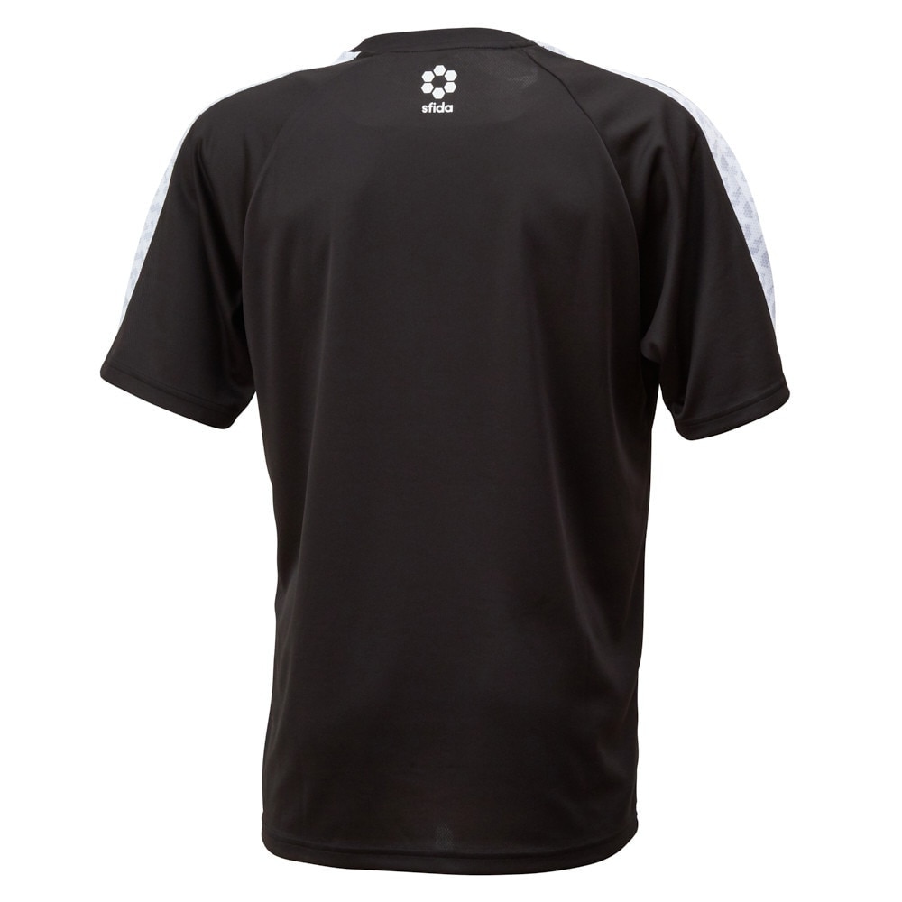 スフィーダ（SFIDA）（キッズ）サッカー ウェア 半袖 ジュニア BP Tシャツ プラクティスシャツ SA-21816JR BLK フットサルウェア