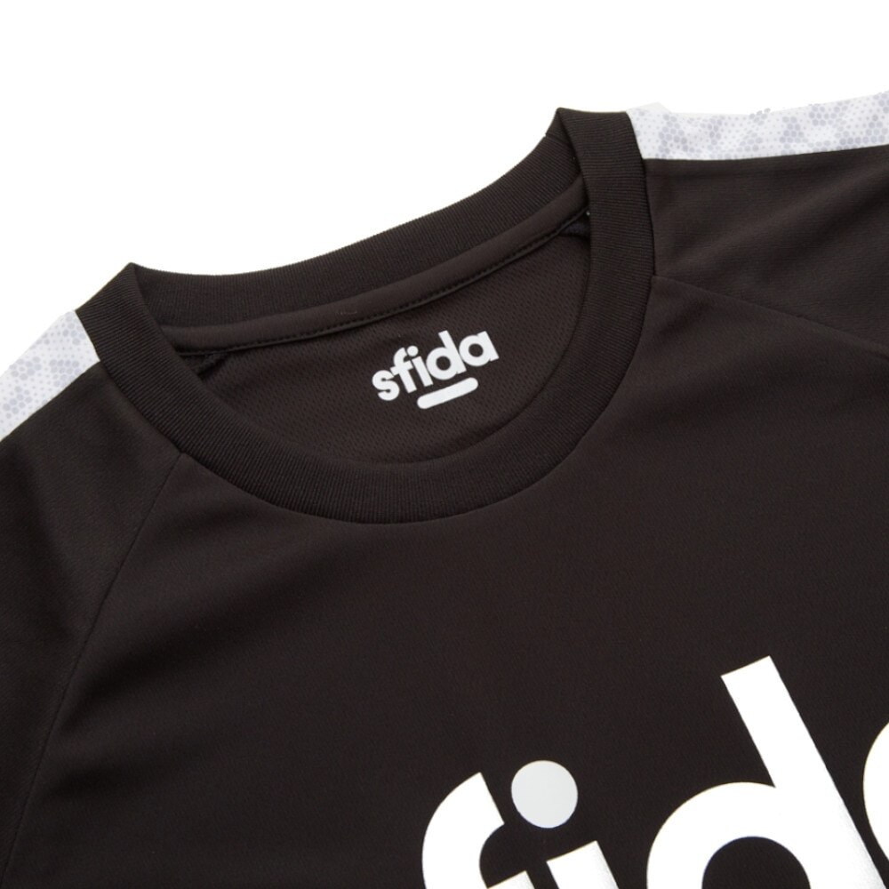 スフィーダ（SFIDA）（キッズ）サッカー ウェア 半袖 ジュニア BP Tシャツ プラクティスシャツ SA-21816JR BLK フットサルウェア
