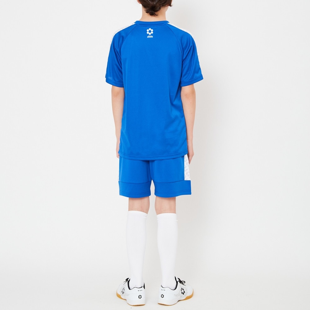 スフィーダ（SFIDA）（キッズ）サッカー ウェア 半袖 ジュニア BP Tシャツ プラクティスシャツ SA-21816JR BLU フットサルウェア