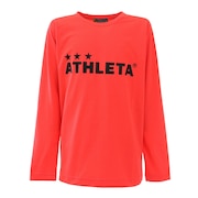 アスレタ(ATHLETA)(キッズ)サッカー フットサルウェア ジュニア プラクティス 長袖Tシャツ 3354J RED