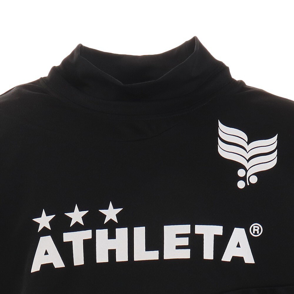 アスレタ（ATHLETA）（キッズ）サッカー フットサルウェア ジュニア ラクティスシャツインナーセット XE-408J BLKXBLK