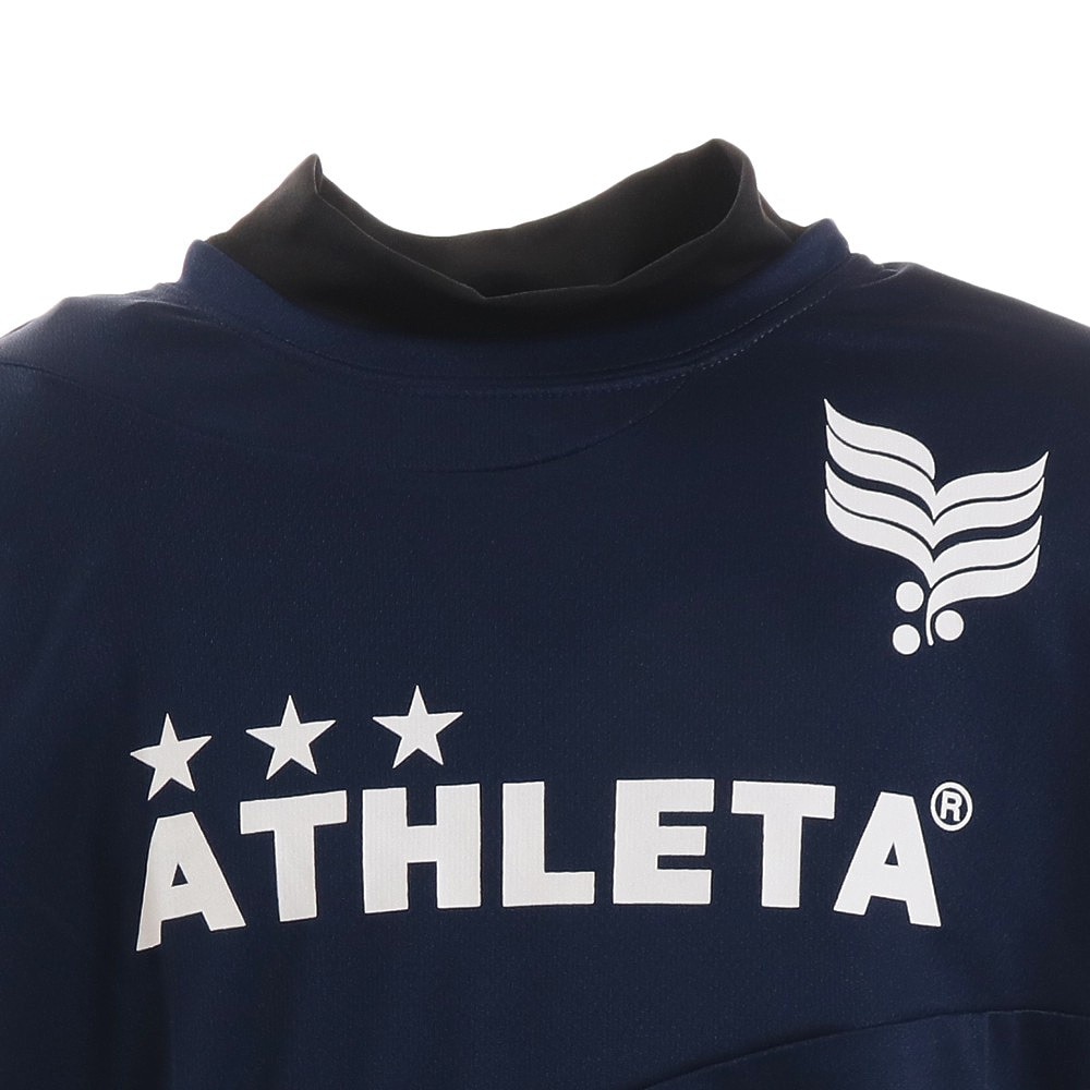 アスレタ（ATHLETA）（キッズ）サッカー フットサルウェア ジュニア ラクティスシャツインナーセット XE-408J NVYXNVY
