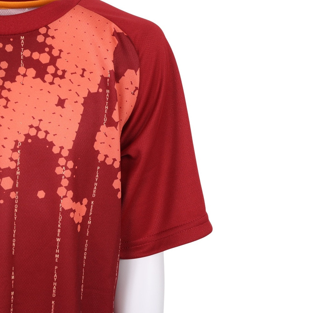 スフィーダ（SFIDA）（キッズ）ジュニア サッカー フットサルウェア ジュニア Presserプラクティスシャツ半袖 Tシャツ SA-22103JR BGD★★★
