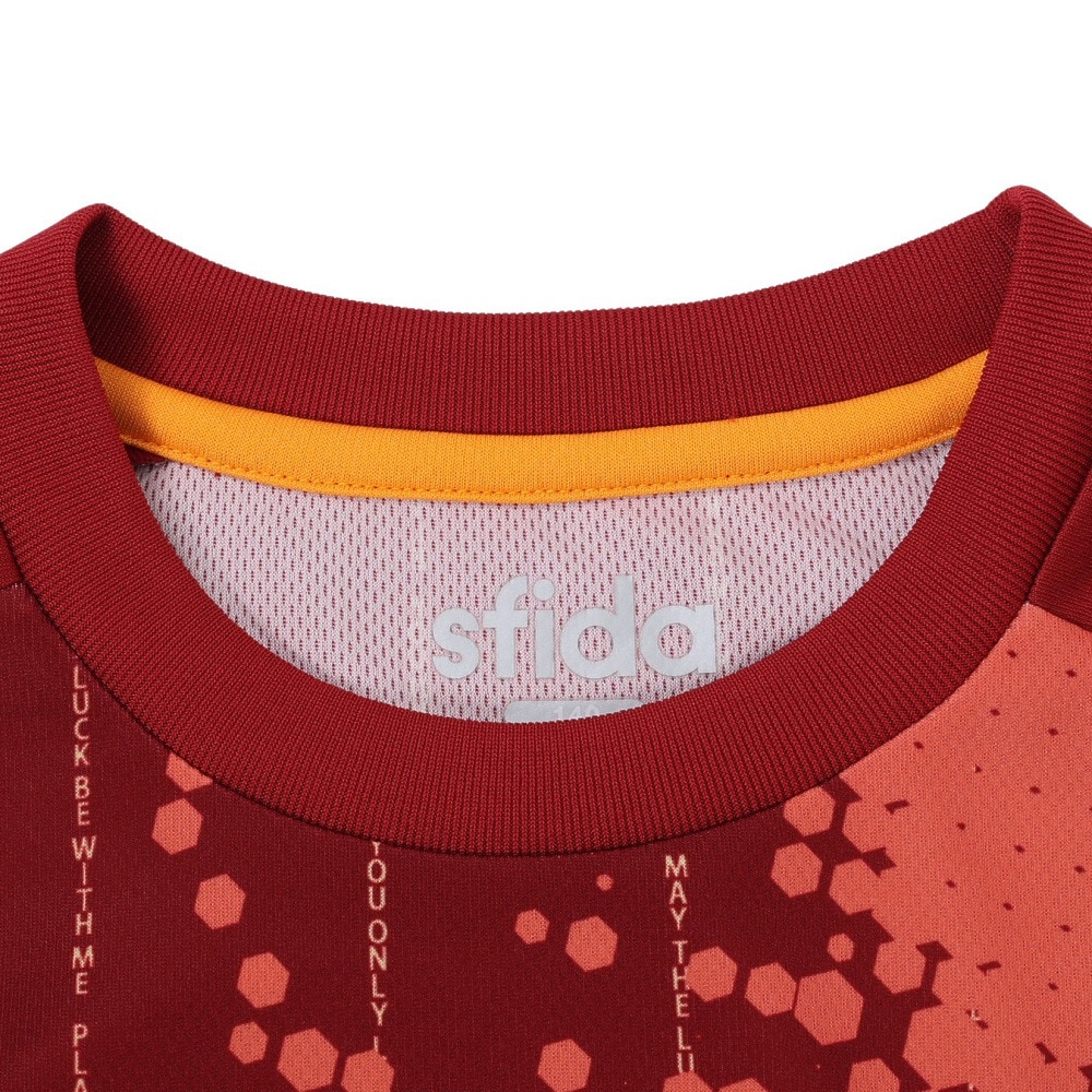 スフィーダ（SFIDA）（キッズ）ジュニア サッカー フットサルウェア ジュニア Presserプラクティスシャツ半袖 Tシャツ SA-22103JR BGD★★★