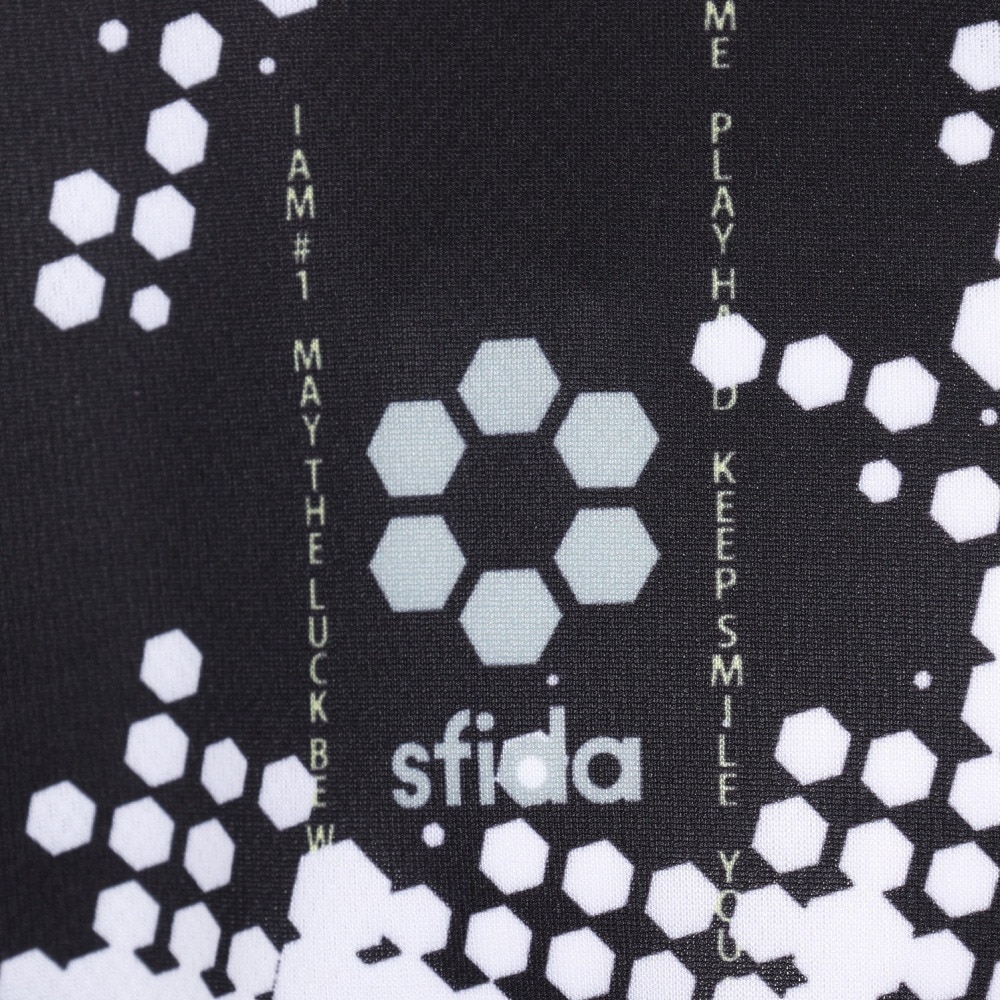 スフィーダ（SFIDA）（キッズ）ジュニア サッカー フットサルウェア ジュニア Presserプラクティスシャツ半袖 Tシャツ SA-22103JR BLK