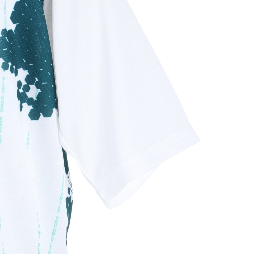 スフィーダ（SFIDA）（キッズ）ジュニア サッカー フットサルウェア ジュニア Presserプラクティスシャツ半袖 Tシャツ SA-22103JR WHT