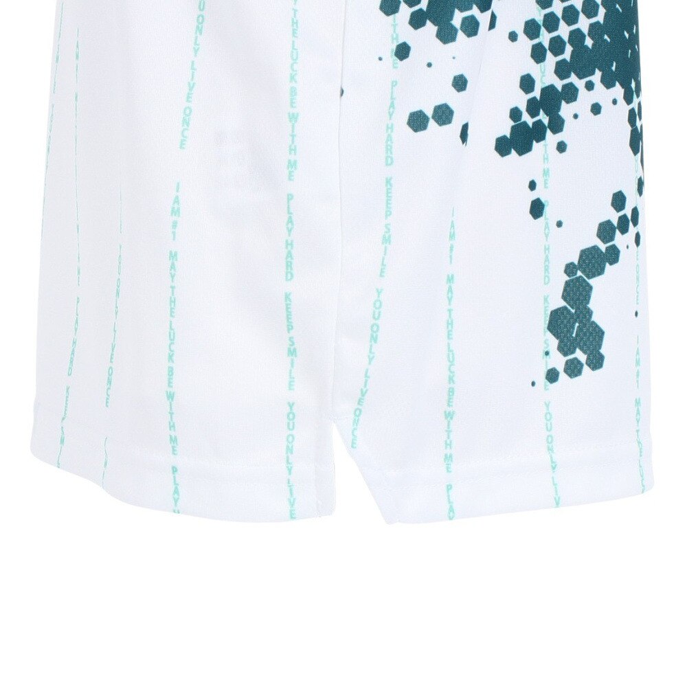 スフィーダ（SFIDA）（キッズ）ジュニア サッカー フットサルウェア ジュニア Presserプラクティスシャツ半袖 Tシャツ SA-22103JR WHT