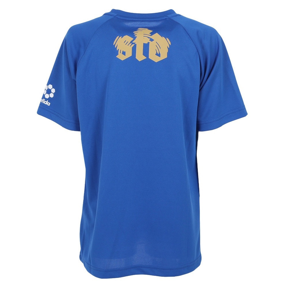 スフィーダ（SFIDA）（キッズ）サッカー フットサルウェア ジュニア BPプラクティスシャツ ショートスリーブ SA-22834JR BLU