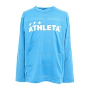 アスレタ（ATHLETA）（キッズ）サッカー フットサルウェア ジュニア 長袖プラシャツ 2370J SAX