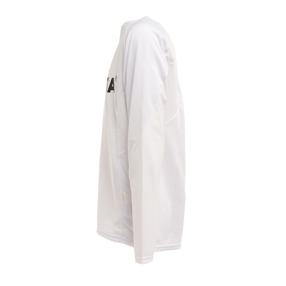 アスレタ（ATHLETA）（キッズ）サッカー フットサルウェア ジュニア 長袖プラシャツ 2370J WHT