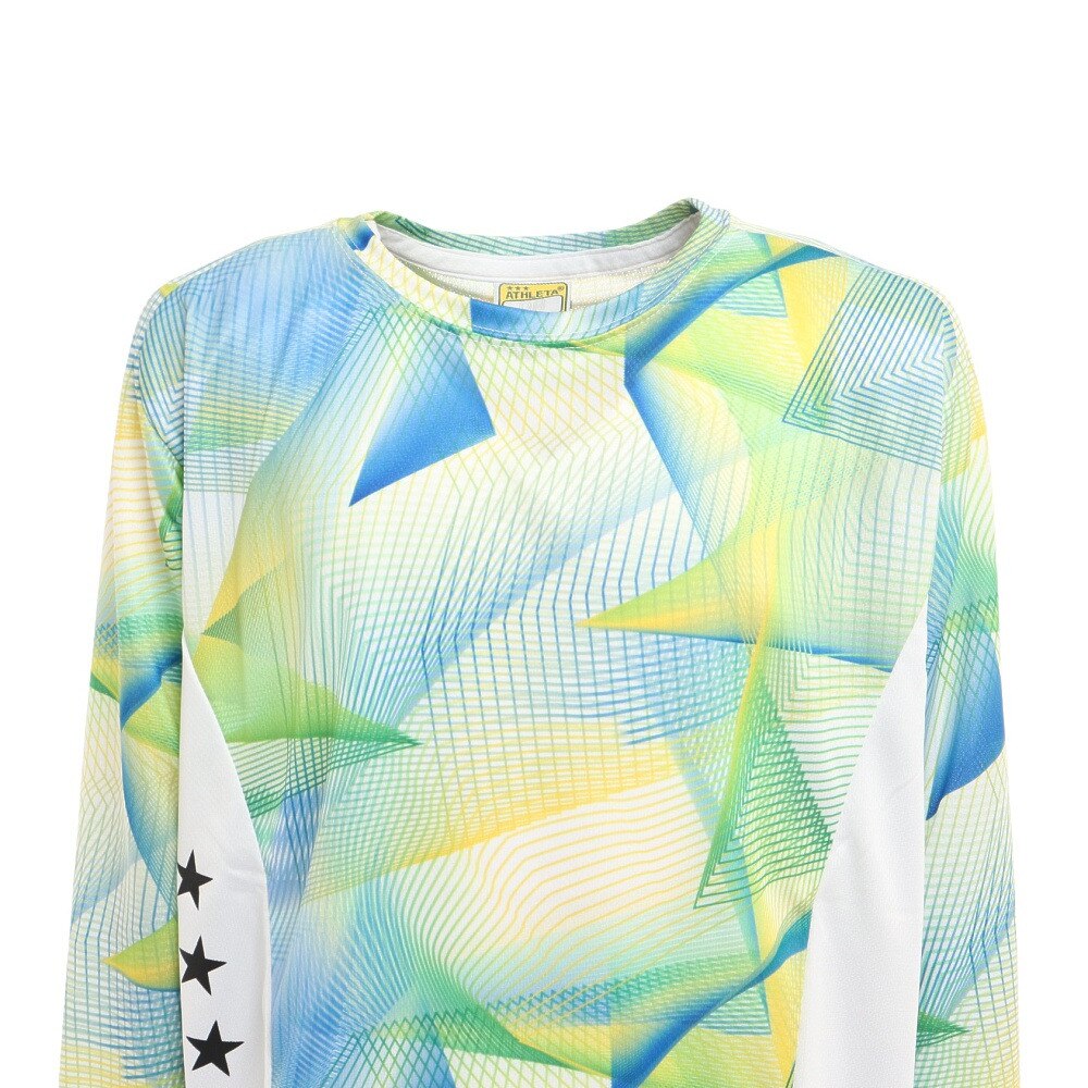 アスレタ（ATHLETA）（キッズ）サッカー フットサルウェア ジュニア グラフィックロンTシャツ 2371J MIX