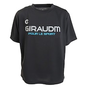 ジローム（GIRAUDM）（キッズ）サッカー フットサルウェア ジュニア プラクティスシャツ WR2S8169-SC742-DGDT BLK