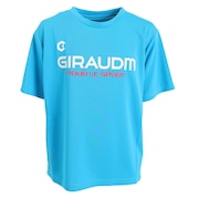 ジローム（GIRAUDM）（キッズ）サッカー フットサルウェア ジュニア ドライプラス プラクティスシャツ WR2S8169-SC742-DGDT LBLU