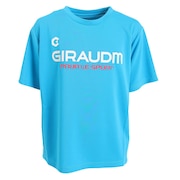 (キッズ)サッカー フットサルウェア ジュニア ドライプラス プラクティスシャツ WR2S8169-SC742-DGDT LBLU 速乾