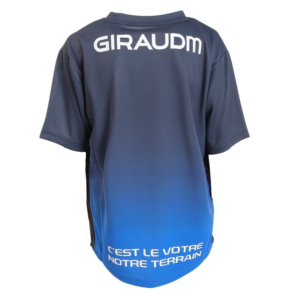 ジローム（GIRAUDM）（キッズ）サッカー フットサルウェア ジュニア プラクティスシャツ WR2S8170-SC742-DGDT NVY 速乾