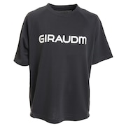 (キッズ)サッカー フットサルウェア ジュニア ドライプラス プラクティスシャツ WR2S8171-SC742-DGDT BLK 速乾