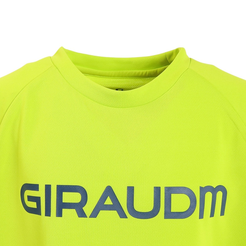 ジローム（GIRAUDM）（キッズ）サッカー フットサルウェア ジュニア ドライプラス プラクティスシャツ WR2S8171-SC742-DGDT LIM 速乾