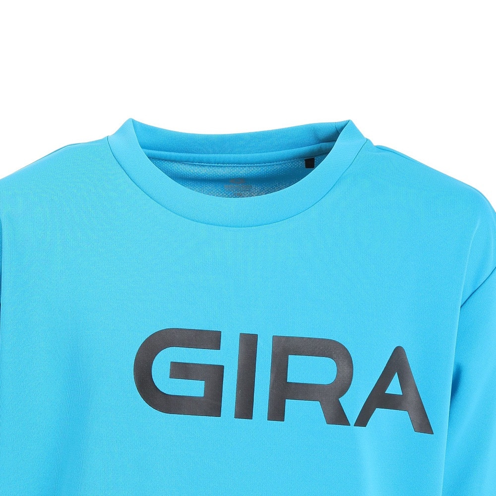 ジローム（GIRAUDM）（キッズ）サッカー フットサルウェア ジュニア ドライプラス プラクティスシャツ WR2S8172-SC742-DGDT LBLU 速乾
