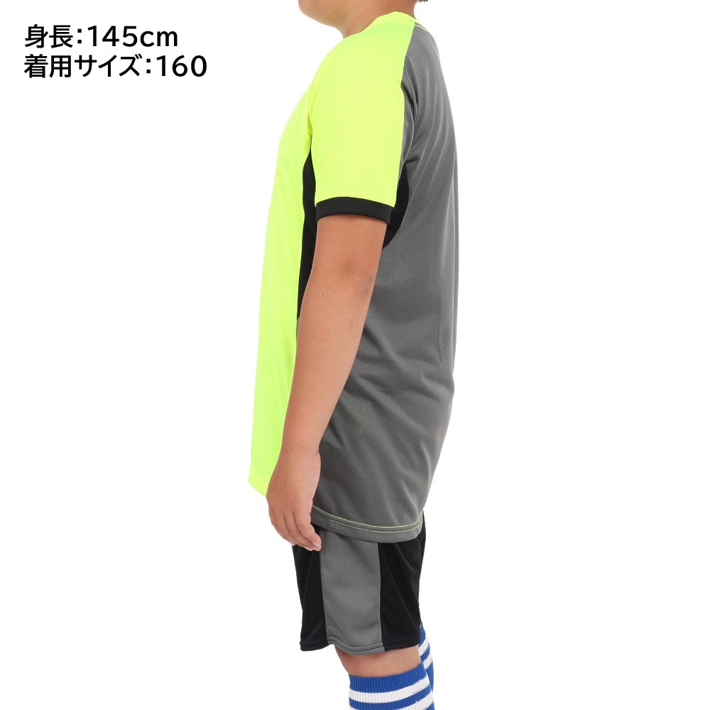 アスレタ（ATHLETA）（キッズ）サッカー フットサルウェア ジュニア プラクティス上下セット 2391J YEL