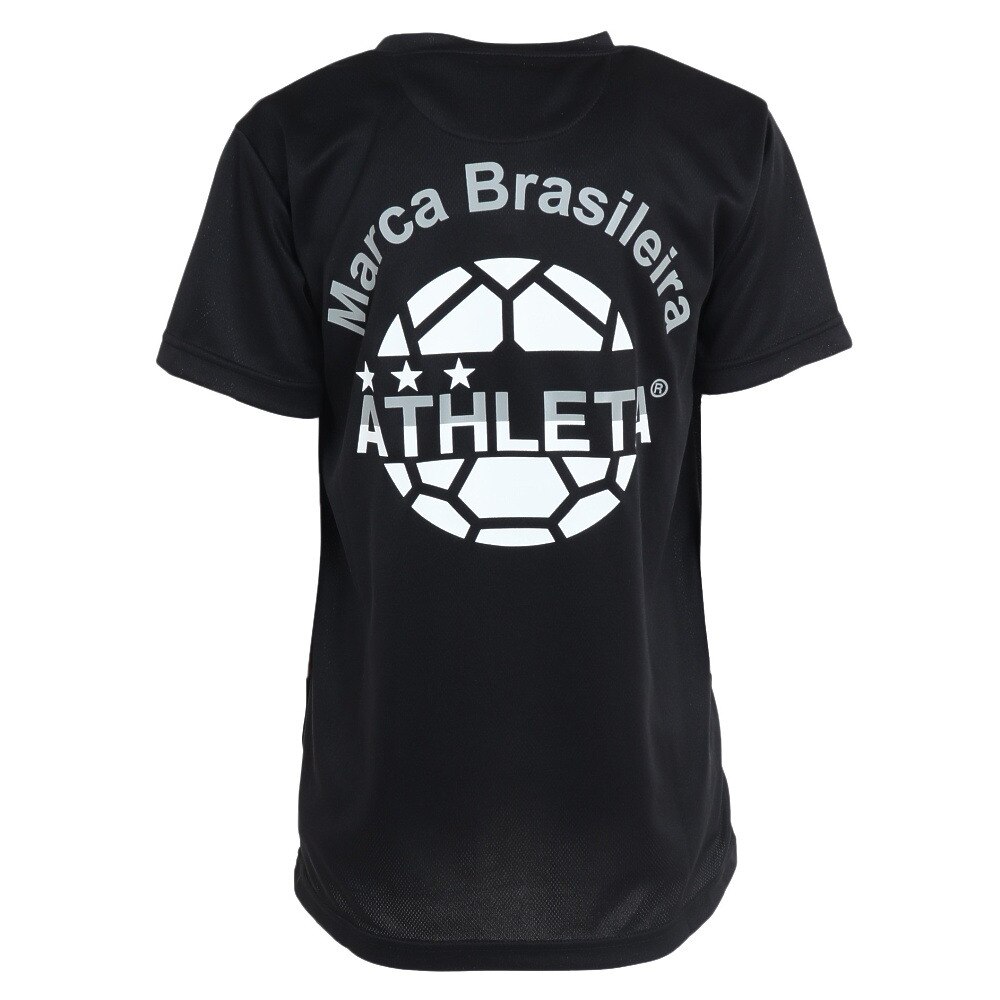 アスレタ（ATHLETA）（キッズ）サッカー フットサルウェア ジュニア プラクティスTシャツ XE-437J BLK