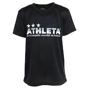 アスレタ（ATHLETA）（キッズ）サッカー フットサルウェア ジュニア プラクティスTシャツ XE-437J BLK