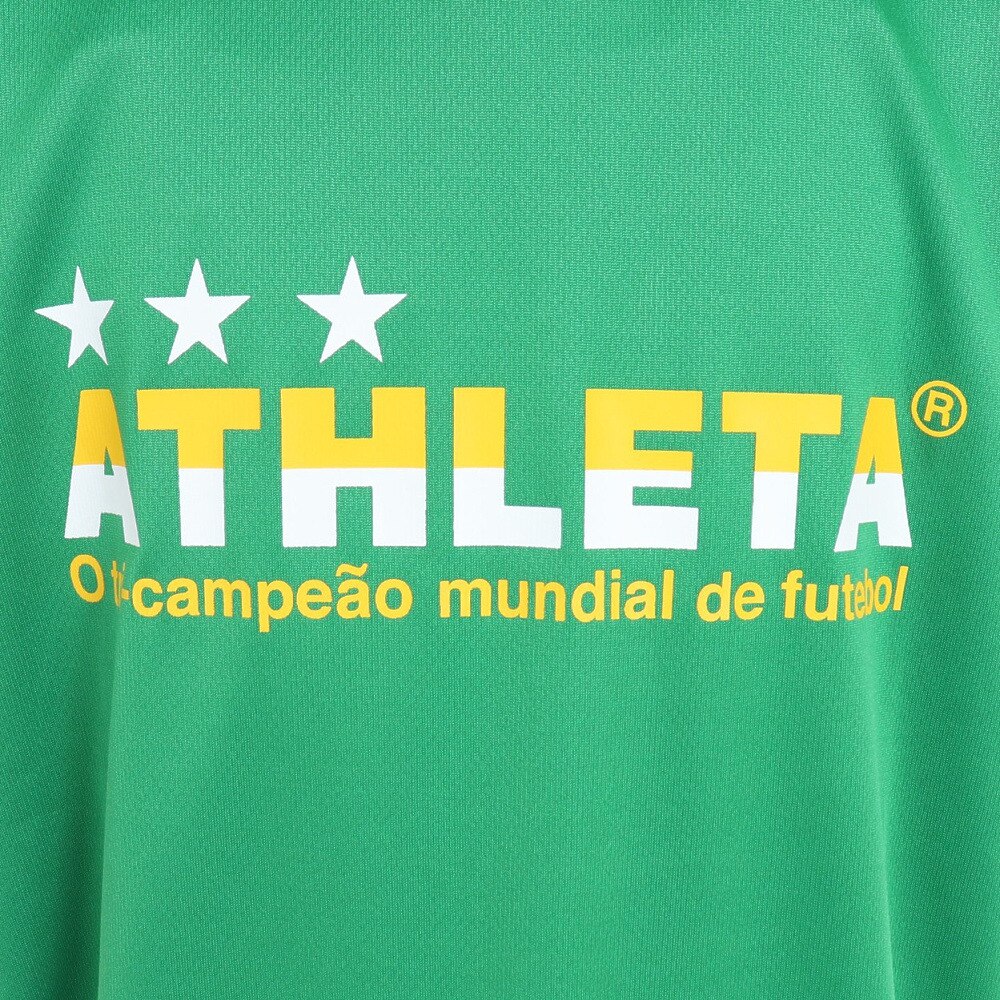 アスレタ（ATHLETA）（キッズ）サッカー フットサルウェア ジュニア プラクティスTシャツ XE-437J GRN