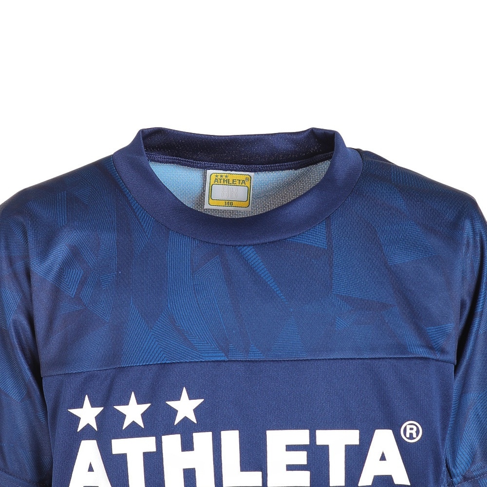 アスレタ（ATHLETA）（キッズ）サッカー フットサルウェア ジュニア プラクティスシャツ 2343J NVY