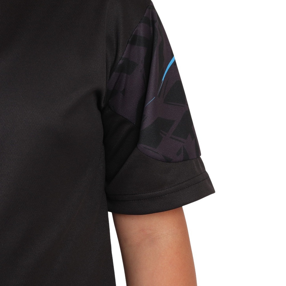 スフィーダ（SFIDA）（キッズ）サッカー フットサル ジュニア TEAMPres プラクティスシャツ ショートスリーブ SA-23807JR BLK