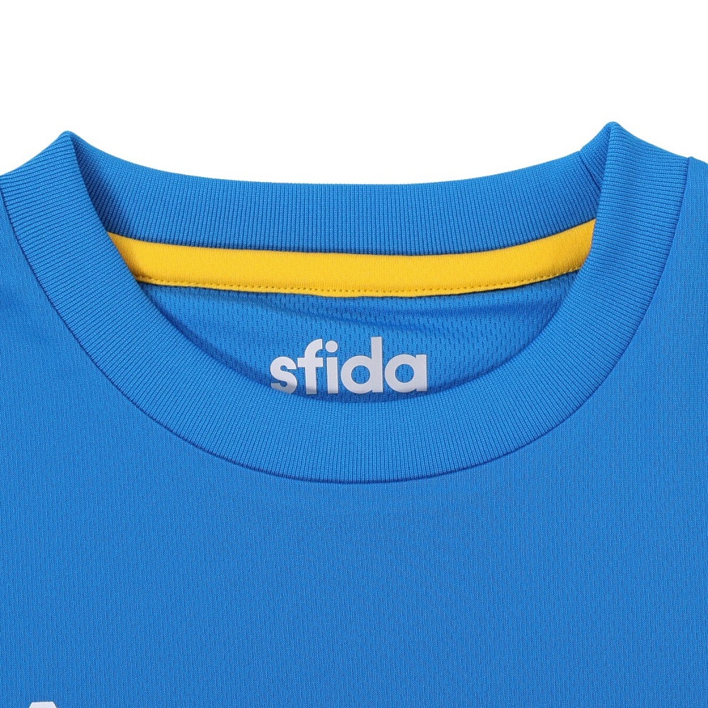 スフィーダ（SFIDA）（キッズ）サッカー フットサルウェア ジュニア TEAMPresプラクティスシャツ半袖 JR SA-23807JR BLU