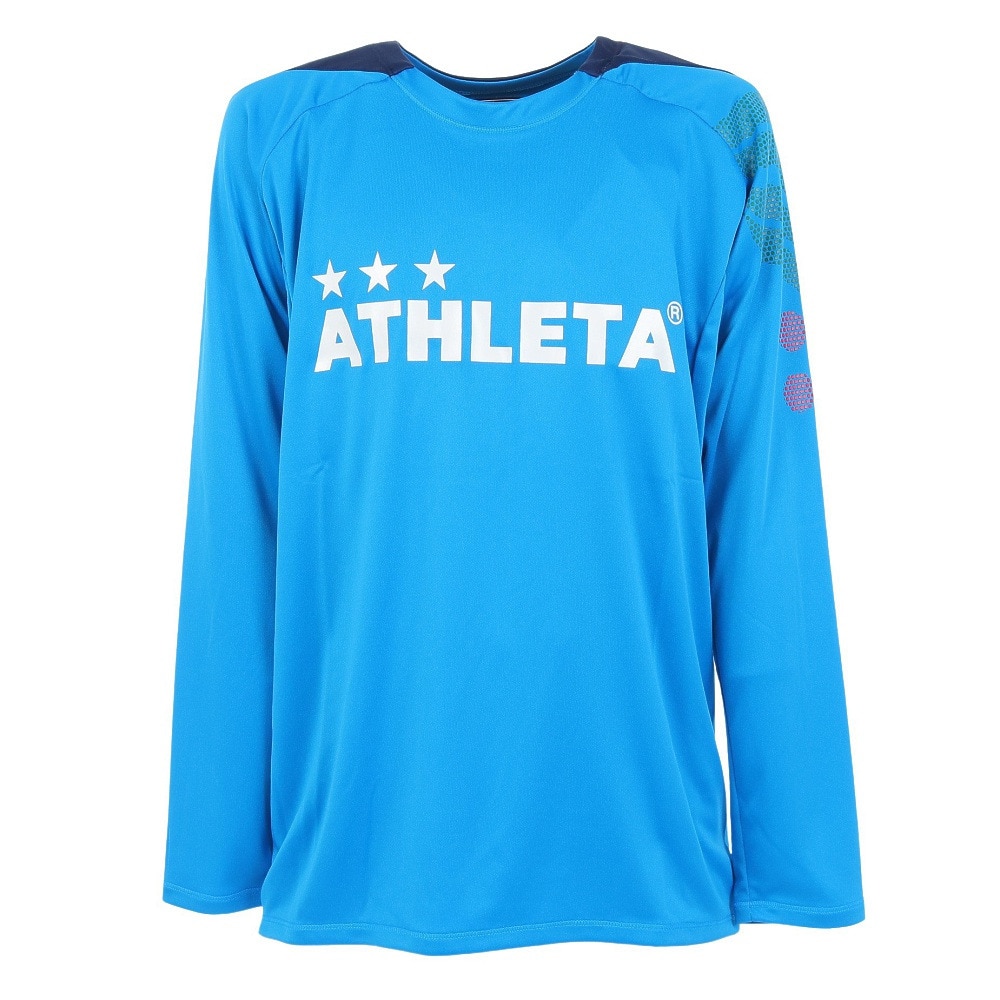 アスレタ（ATHLETA）（キッズ）ジュニア サッカー フットサルウェア 長袖プラクティスシャツ XE-449J SAX