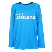 アスレタ（ATHLETA）（キッズ）ジュニア サッカー フットサルウェア 長袖プラクティスシャツ XE-449J SAX