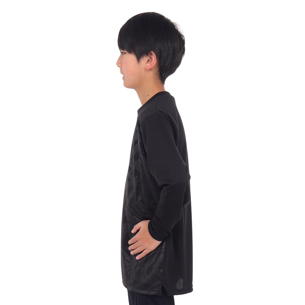 スフィーダ（SFIDA）（キッズ）ジュニア サッカー フットサルウェア TEAMPres 長袖プラクティスシャツ SA-23503JR BLK 速乾
