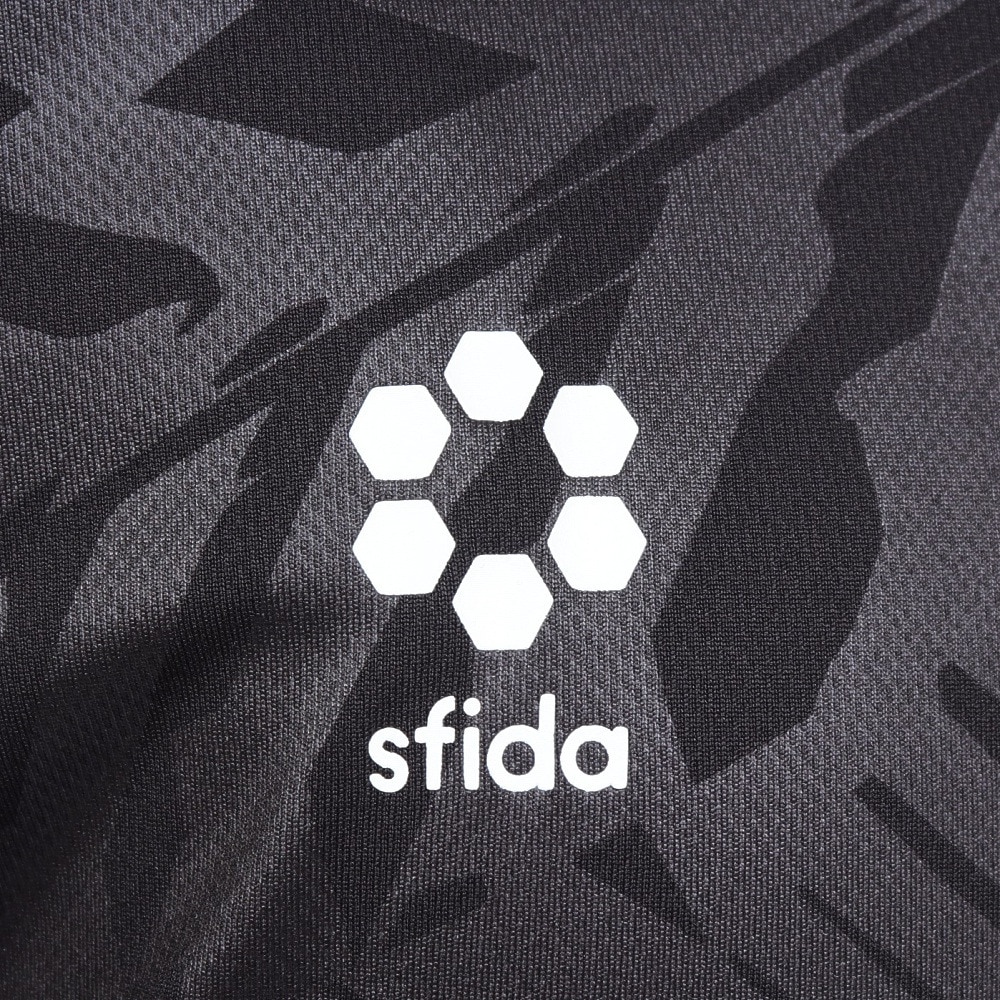 スフィーダ（SFIDA）（キッズ）ジュニア サッカー フットサルウェア TEAMPres 長袖プラクティスシャツ SA-23503JR BLK 速乾
