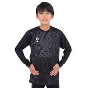 スフィーダ（SFIDA）（キッズ）ジュニア サッカー フットサルウェア TEAMPres 長袖プラクティスシャツ SA-23503JR BLK