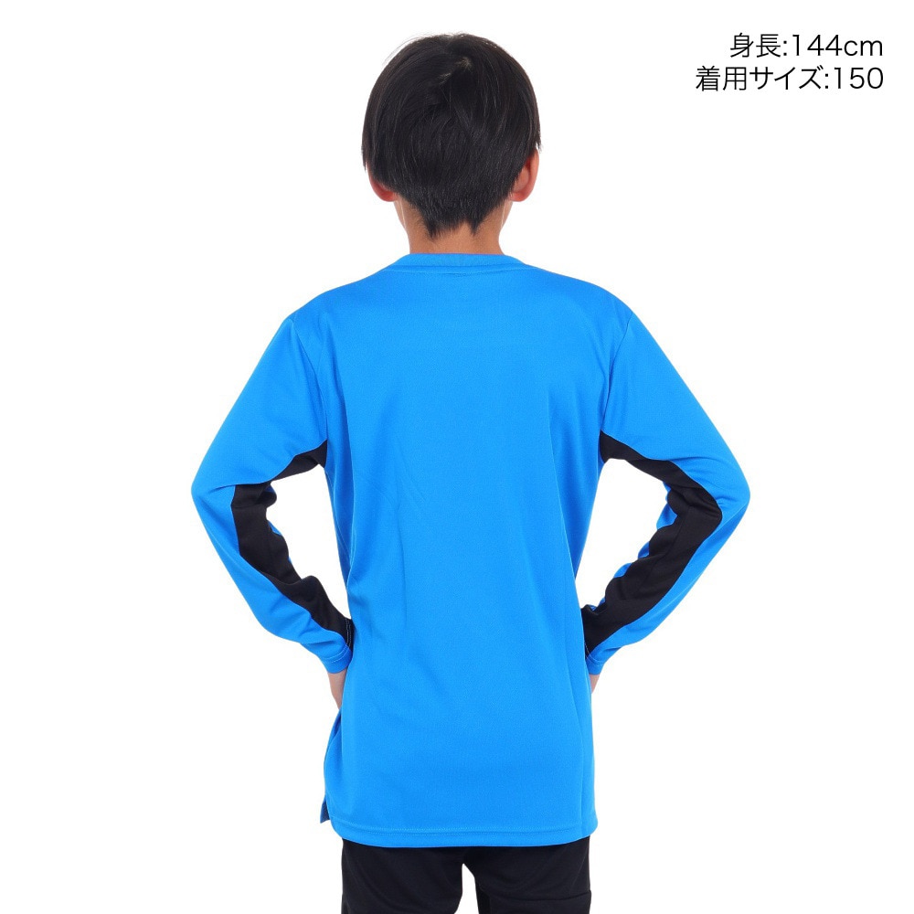 スフィーダ（SFIDA）（キッズ）ジュニア サッカー フットサルウェア TEAMPres 長袖プラクティスシャツ SA-23503JR BLU 速乾