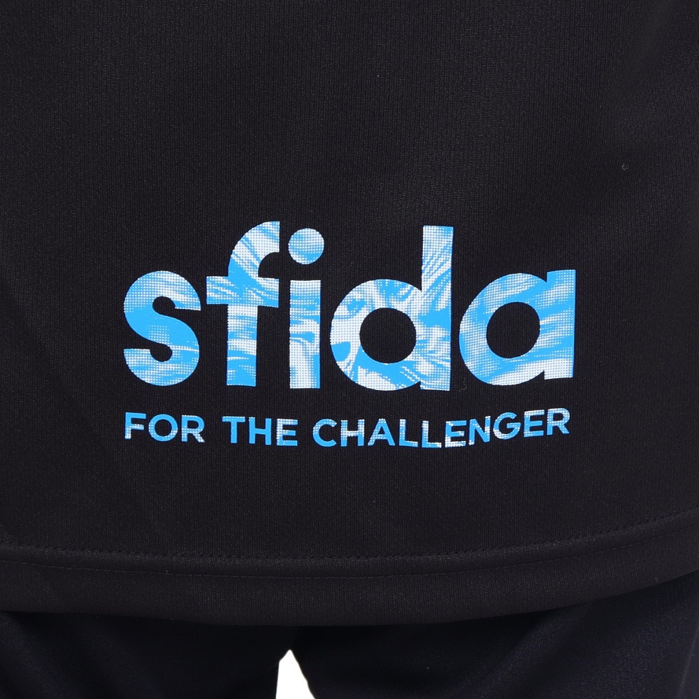 スフィーダ（SFIDA）（キッズ）ジュニア サッカー フットサルウェア Challenger 長袖プラクティスシャツ SA-23514JR BLK 速乾