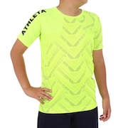 アスレタ（ATHLETA）（キッズ）サッカー フットサルウェア ジュニア グラフィックプラシャツ 2406J YEL