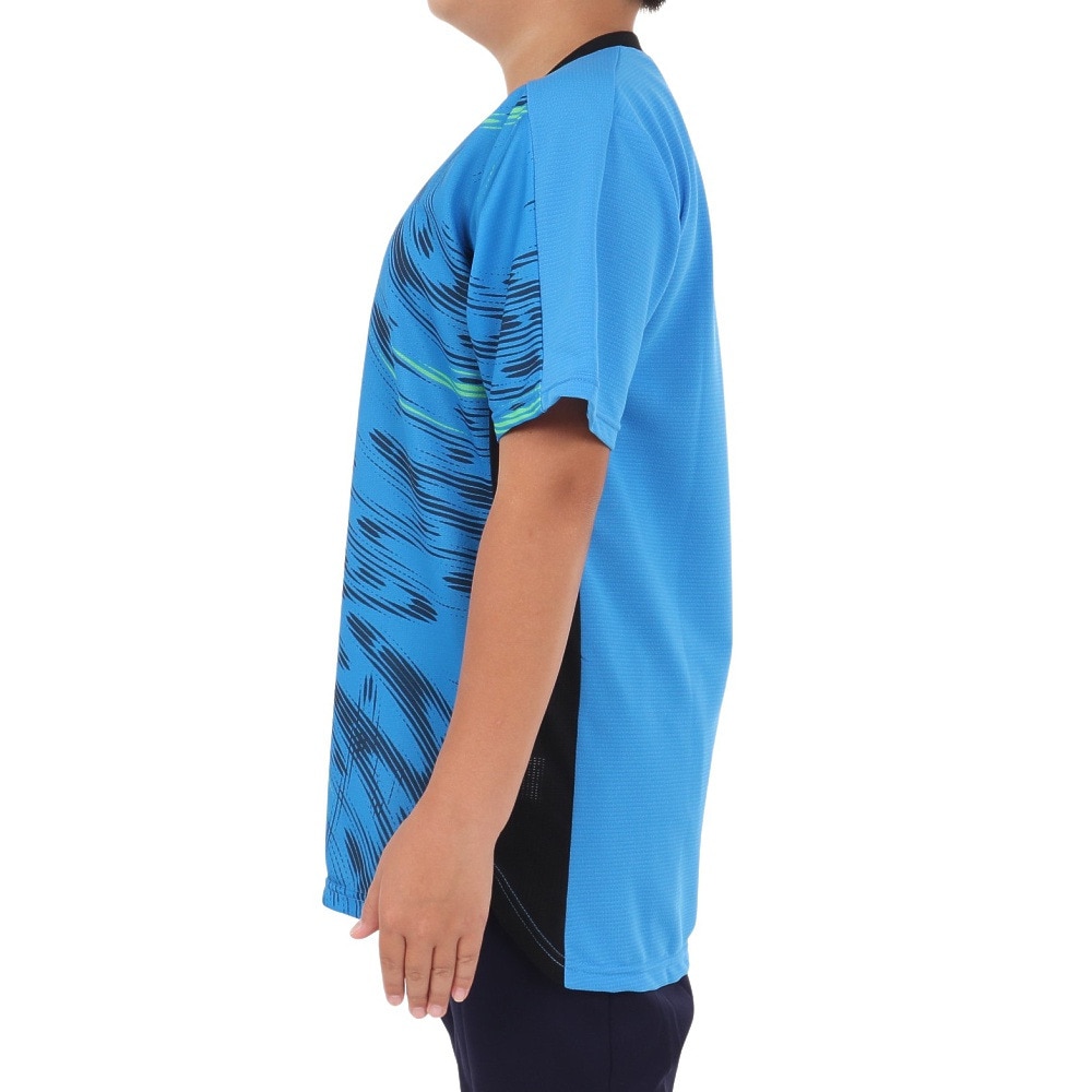 スフィーダ（SFIDA）（キッズ）サッカー フットサルウェア ジュニア TEAMPres プラクティスシャツ 半袖 SA-24805JR BR BLU/NVY 速乾