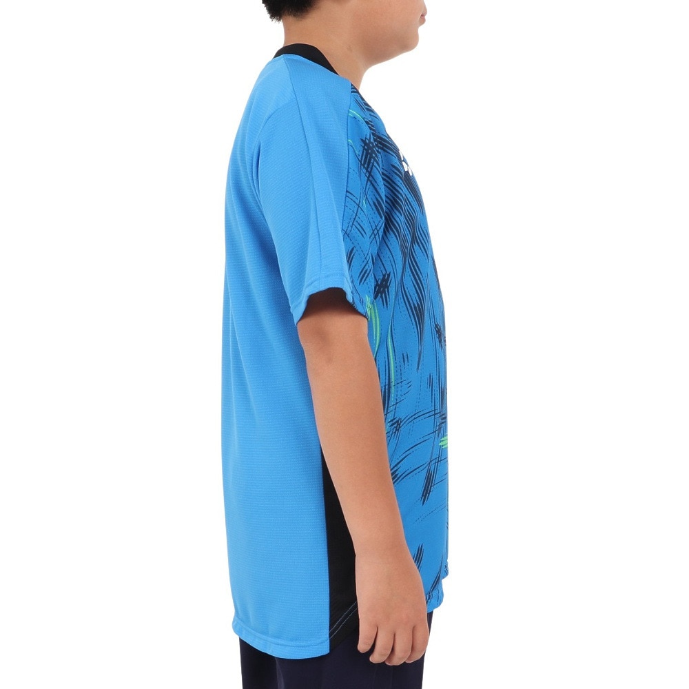 スフィーダ（SFIDA）（キッズ）サッカー フットサルウェア ジュニア TEAMPres プラクティスシャツ 半袖 SA-24805JR BR BLU/NVY 速乾