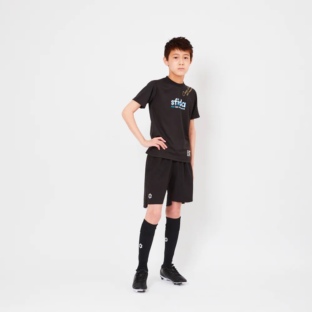 スフィーダ（SFIDA）（キッズ）サッカー フットサルウェア ジュニア チャレンジャー プラクティスシャツ 半袖シャツ SA-23115JR