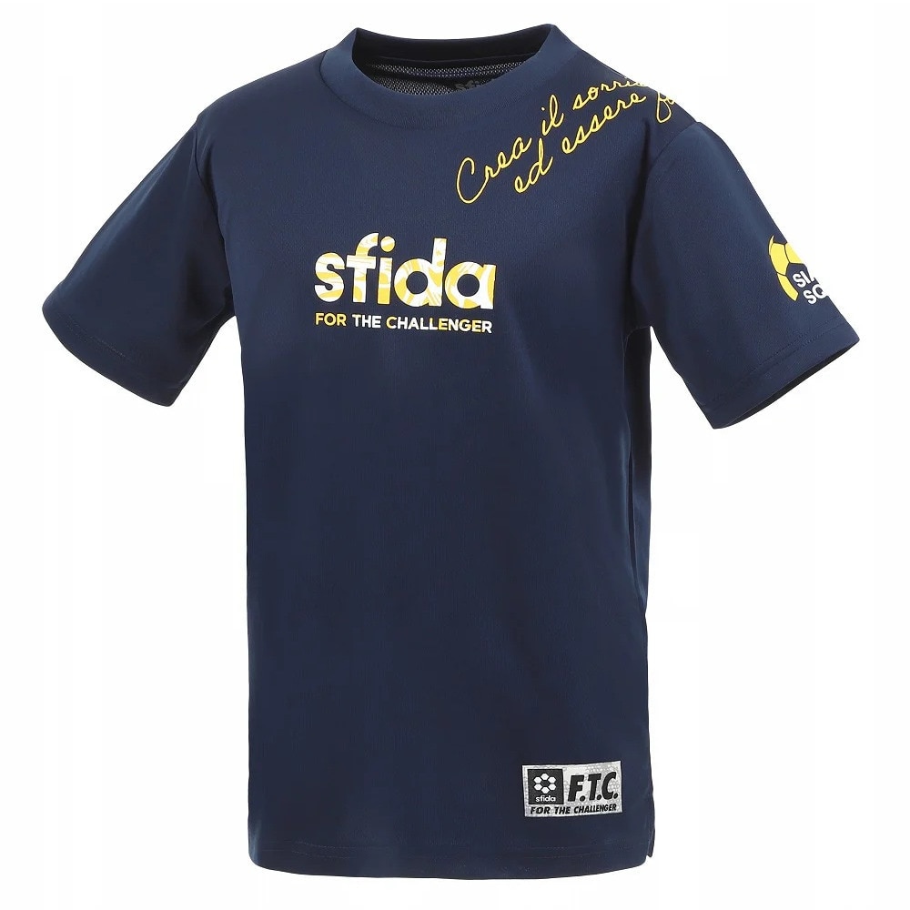 スフィーダ（SFIDA）（キッズ）サッカー フットサルウェア ジュニア チャレンジャー プラクティスシャツ 半袖シャツ SA-23115JR