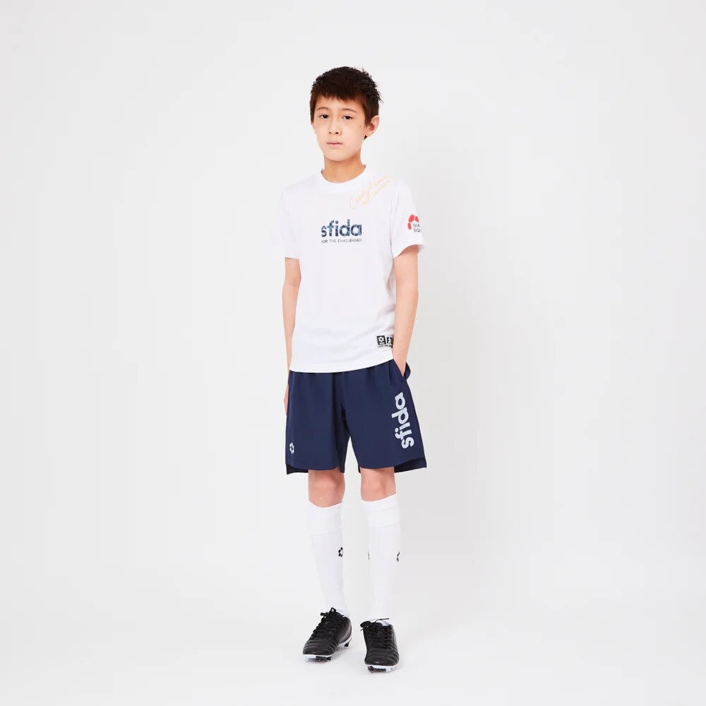 スフィーダ（SFIDA）（キッズ）サッカー フットサルウェア チャレンジャー プラクティスシャツ 半袖シャツ SA-23115JR