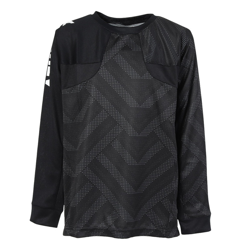アスレタ（ATHLETA）（キッズ）サッカー フットサルウェア ジュニア グラフィック プラクティスシャツ 2409J BLK