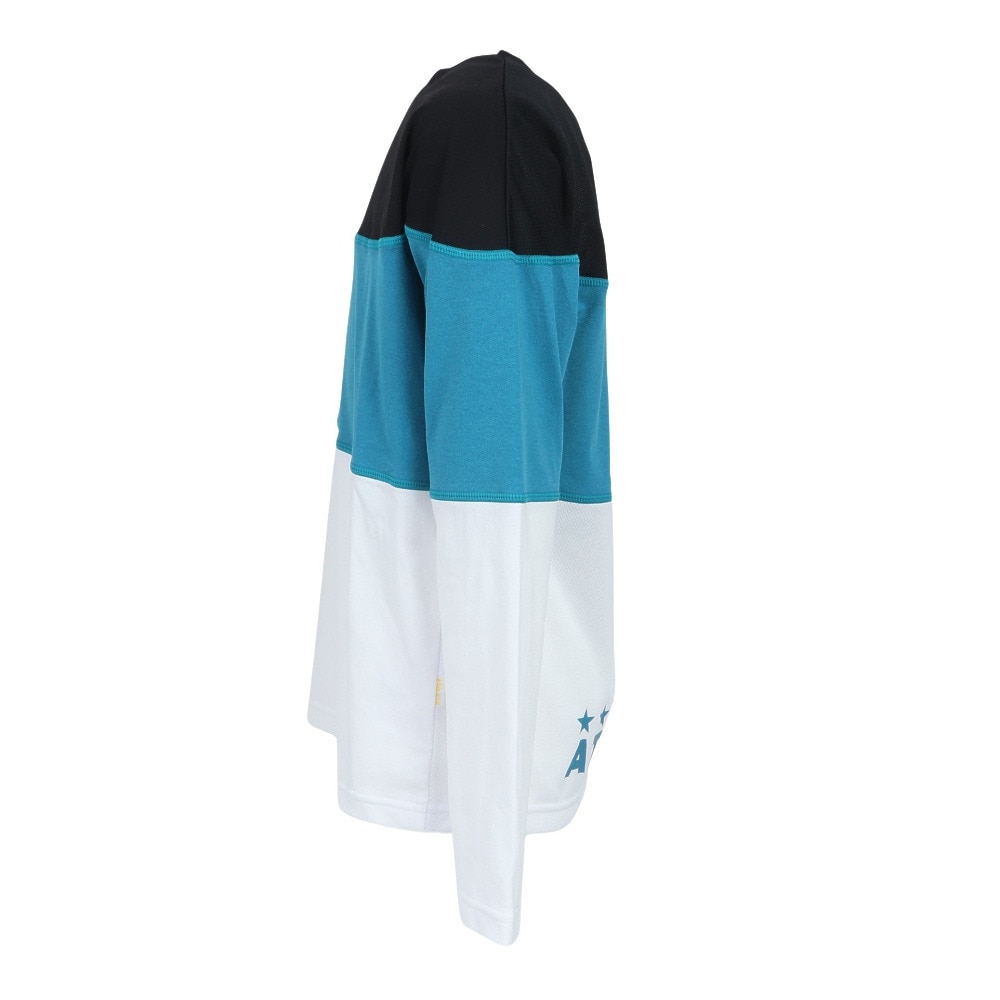 アスレタ（ATHLETA）（キッズ）サッカー フットサルウェア ジュニア カラーブロックプラ ロンT ロングスリーブTシャツ 3388J FSA