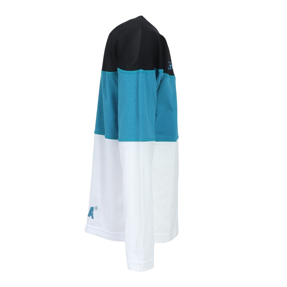 アスレタ（ATHLETA）（キッズ）サッカー フットサルウェア ジュニア カラーブロックプラ ロンT ロングスリーブTシャツ 3388J FSA