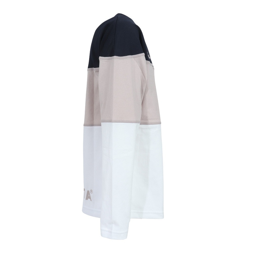 アスレタ（ATHLETA）（キッズ）サッカー フットサルウェア ジュニア カラーブロックプラ ロンT ロングスリーブTシャツ 3388J GPN