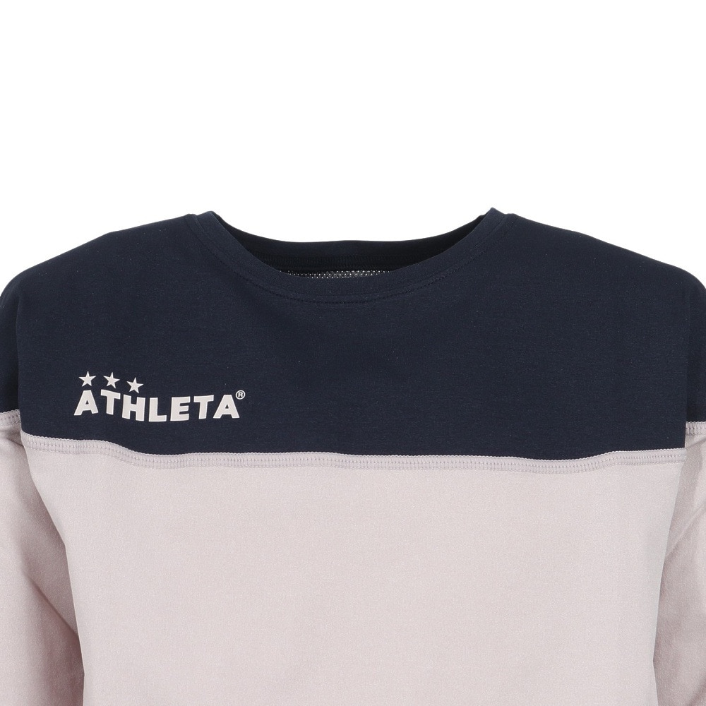 アスレタ（ATHLETA）（キッズ）サッカー フットサルウェア ジュニア カラーブロックプラ ロンT ロングスリーブTシャツ 3388J GPN