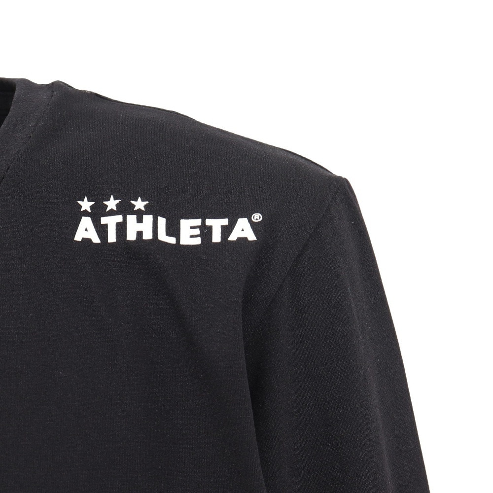 アスレタ（ATHLETA）（キッズ）サッカー フットサルウェア ジュニア ロングTシャツ XE-455J BLK