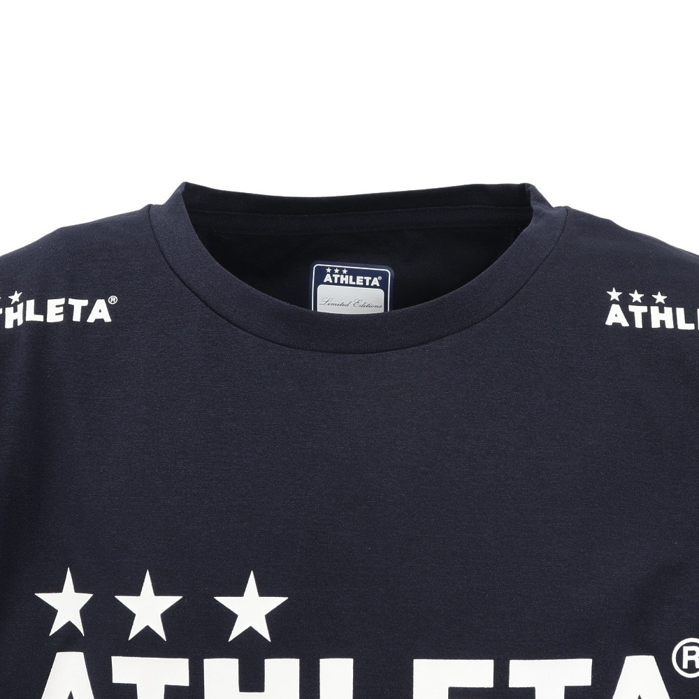アスレタ（ATHLETA）（キッズ）サッカー フットサルウェア ジュニア ロングTシャツ XE-455J NVY