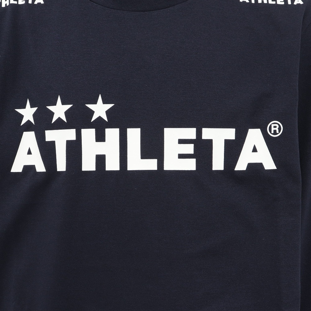 アスレタ（ATHLETA）（キッズ）サッカー フットサルウェア ジュニア ロングTシャツ XE-455J NVY